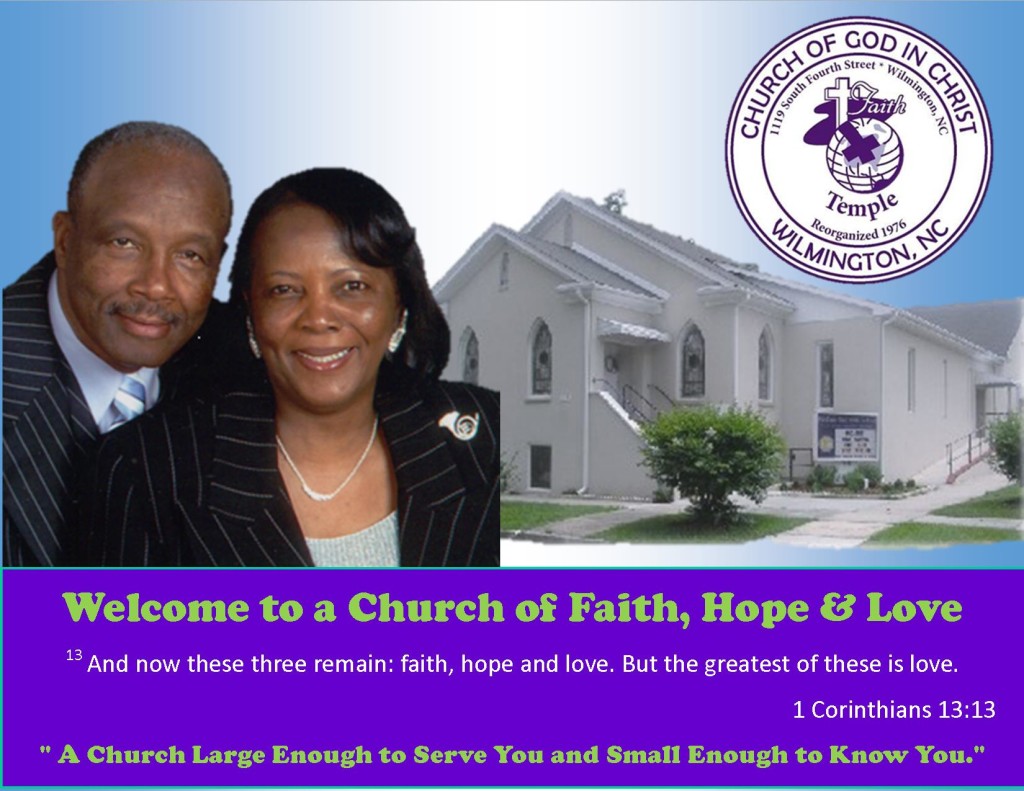 Faith Temple COGIC – Wilmington North Carolina